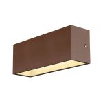SLV Sitra L Up/Down Wandlamp Aluminium Overig 24W 3060lm - 830-840 CCT | Buitenverlichting - IP65