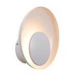 Nordlux Marsi Wandlamp Metaal en PMMA Wit 7W 260lm - 830 Warm Wit | 3-Staps Dimbaar