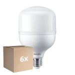 Voordeelpak 6x Philips TrueForce Core LED E27 HPL/HPI/SON G3 Mat 30W 4000lm 180D - 840 Koel Wit | Vervangt 125W