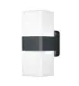 Ledvance Smart+ Wifi Wandlamp Grijs Up & Down - Buitenverlichting - 13.5W 950lm - 830 Warm Wit | RGBW - Dimbaar