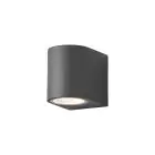 D'Lite Wandlamp Vossem Aluminium Zwart | IP54 - Geschikt Voor 1x GU10