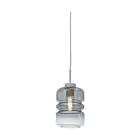 It's about RoMi Hanglamp Verona Glas Grijs | Geschikt voor 1x E27 