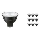 Voordeelpak 10x Philips Master LED Spot GU5.3 MR16 7.5W 621lm 36D - 927 Zeer Warm Wit | Beste Kleurweergave - Dimbaar - Vervangt 50W
