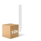 Voordeelpak 10x Noxion Lucent PL-S LED 6W - 827 Zeer Warm Wit | 2-Pin - Vervangt 11W